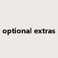 optional extras是什么意思