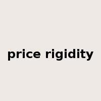 price rigidity是什么意思