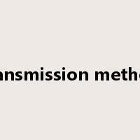 transmission method是什么意思