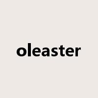 oleaster是什么意思