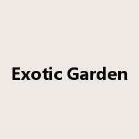 Exotic Garden是什么意思