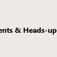 Instruments & Heads-up displays是什么意思