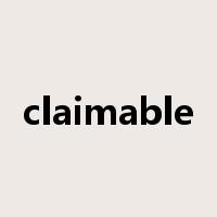 claimable是什么意思