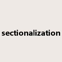 sectionalization是什么意思