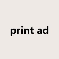 print ad是什么意思