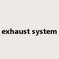 exhaust system是什么意思