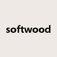 softwood是什么意思