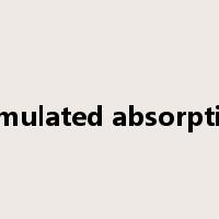 stimulated absorption是什么意思
