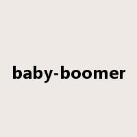 baby-boomer是什么意思