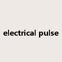 electrical pulse是什么意思