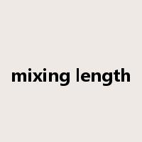 mixing length是什么意思