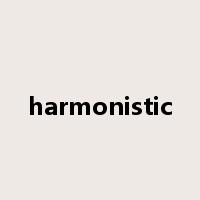 harmonistic是什么意思