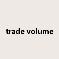 trade volume是什么意思