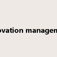 innovation management是什么意思
