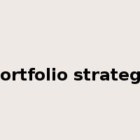 portfolio strategy是什么意思