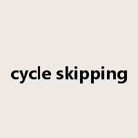 cycle skipping是什么意思