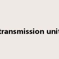 transmission unit是什么意思