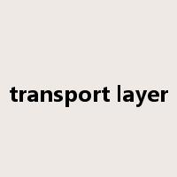 transport layer是什么意思