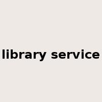 library service是什么意思