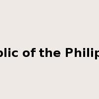 Republic of the Philippines是什么意思