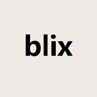 blix是什么意思