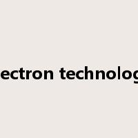 electron technology是什么意思