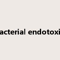 bacterial endotoxin是什么意思