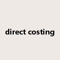 direct costing是什么意思