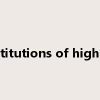 regular institutions of higher learning是什么意思