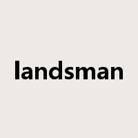 landsman是什么意思