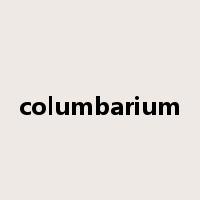 columbarium是什么意思