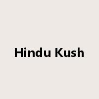 Hindu Kush是什么意思