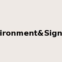 Environment&Signage是什么意思