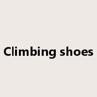 Climbing shoes是什么意思