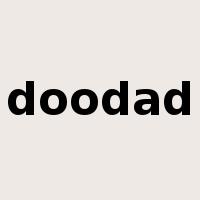 doodad是什么意思