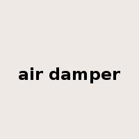 air damper是什么意思