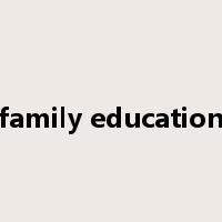 family education是什么意思