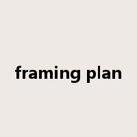 framing plan是什么意思