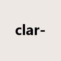 clar-是什么意思