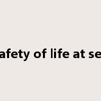 safety of life at sea是什么意思