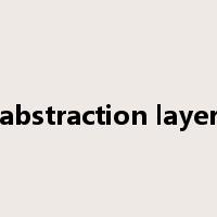 abstraction layer是什么意思