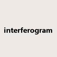 interferogram是什么意思