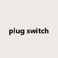 plug switch是什么意思