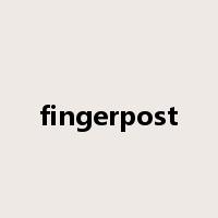 fingerpost是什么意思