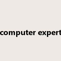 computer expert是什么意思