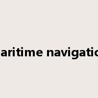maritime navigation是什么意思