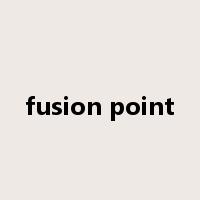 fusion point是什么意思
