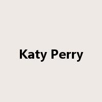 Katy Perry是什么意思