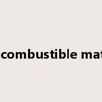 non-combustible material是什么意思