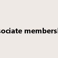 associate membership是什么意思